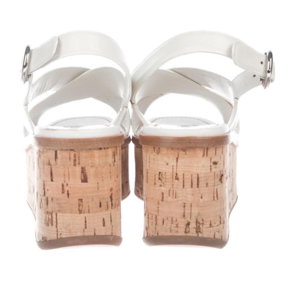 Authentic Prada Leather Sandals - image 4